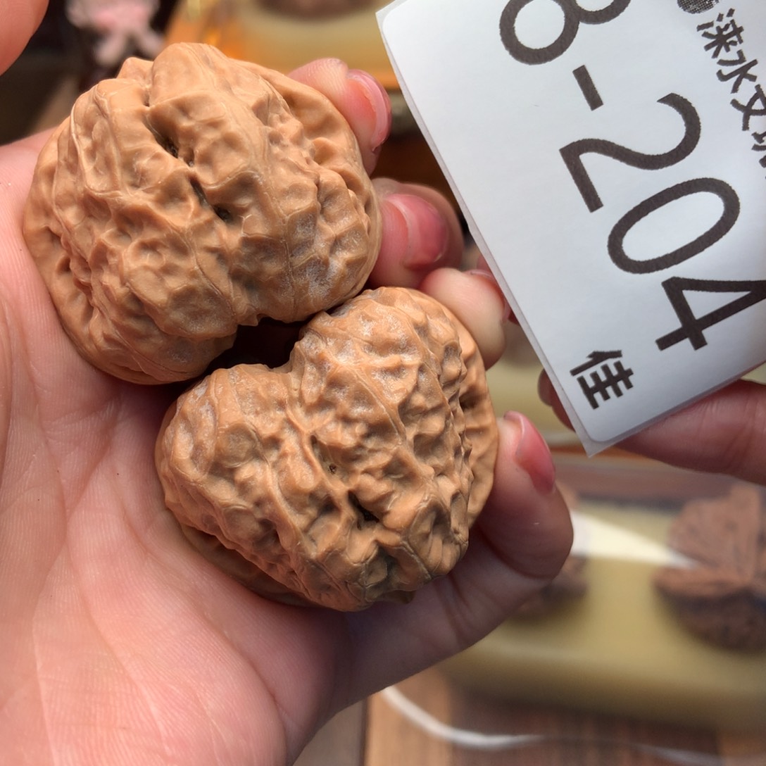 文玩核桃把件40蛤蟆头 