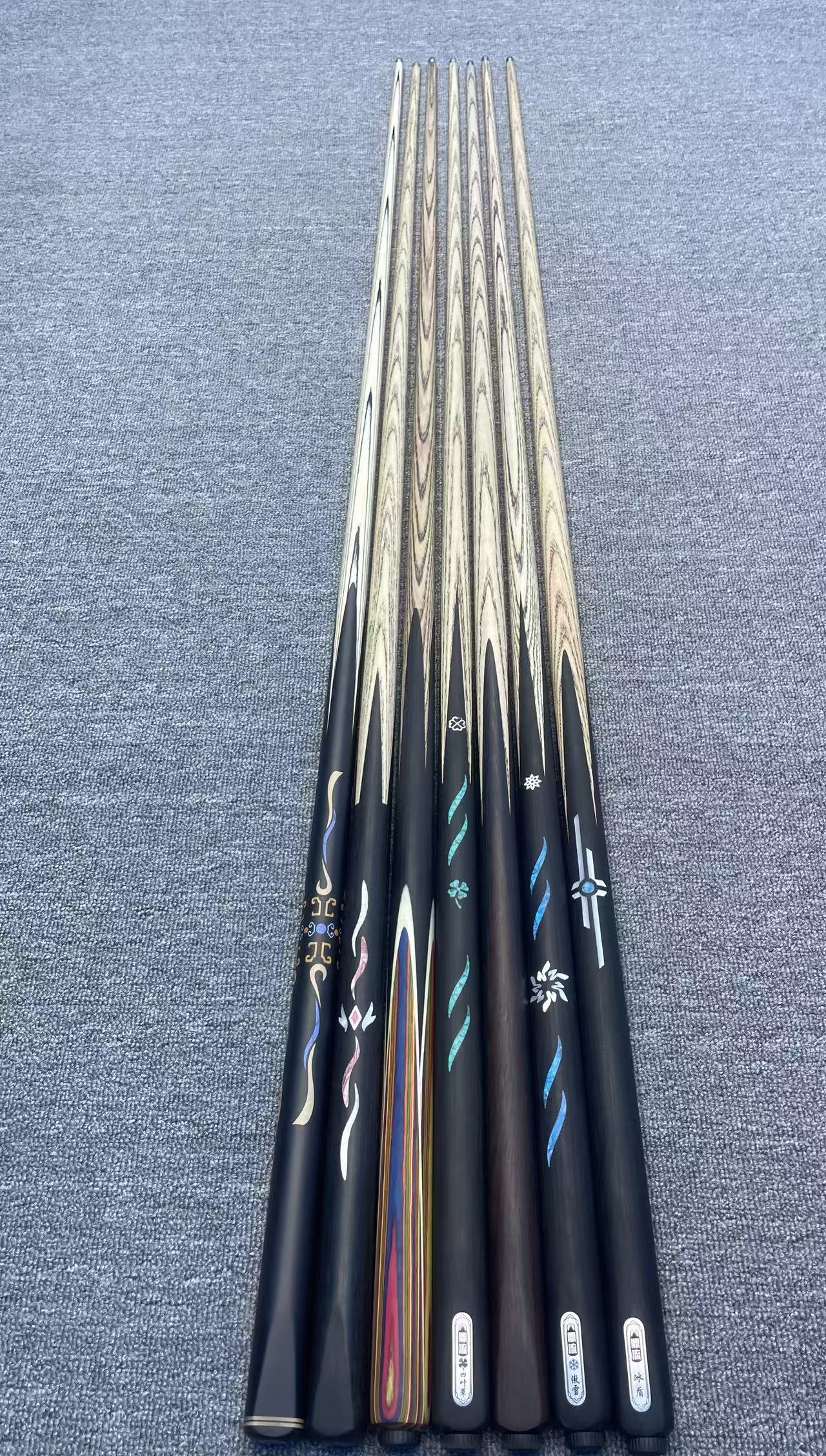 【直播间专属】10.2mm中式八球专业小头杆