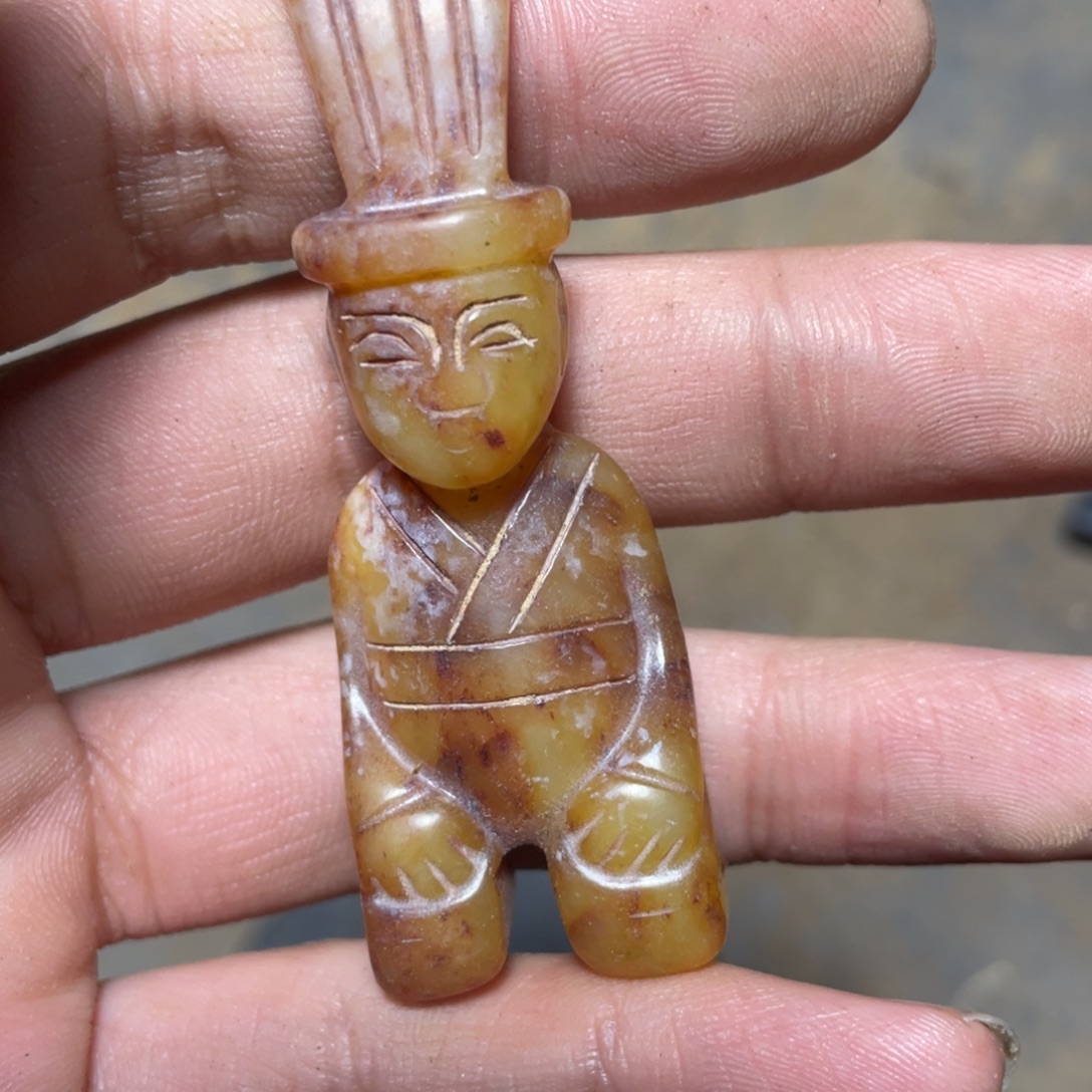 和田玉（糖玉）未镶嵌挂件