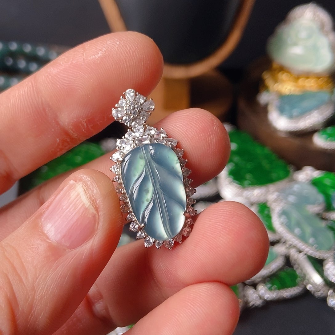 翡翠吊坠(不含链)未镶嵌894吊坠