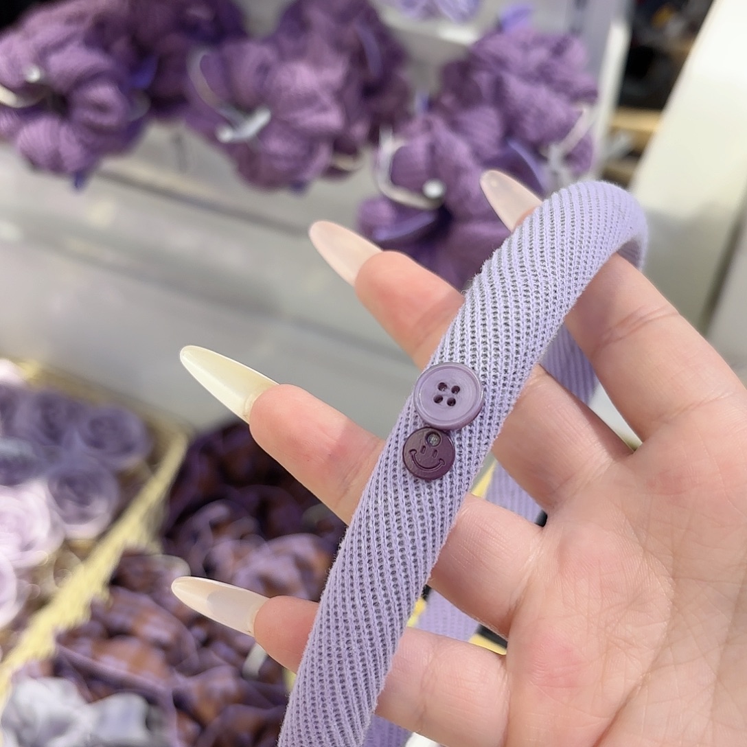 皮质铁合金发饰发夹