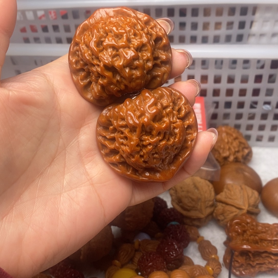 吊坠文玩核桃官帽48