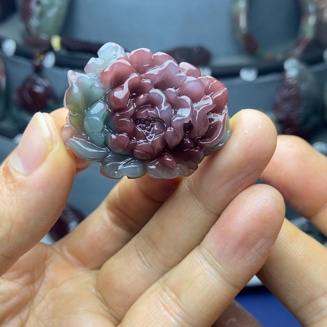 玛瑙/玉髓颈饰未镶嵌氧**记