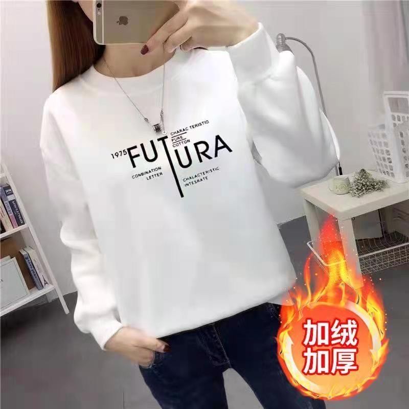 （亏米冲量）【加绒款】棉圆领卫衣/男女同款