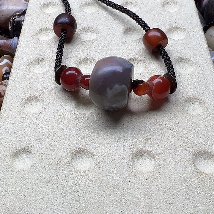 m***米玛瑙/玉髓未镶嵌手链