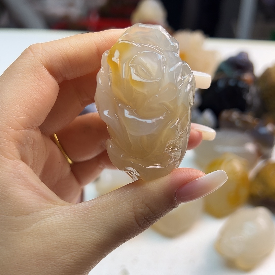 玛瑙/玉髓未镶嵌颈饰
