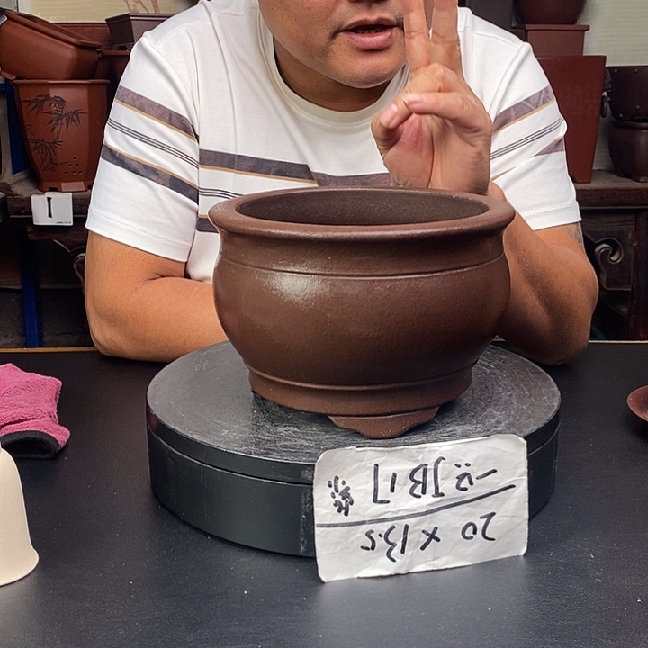 花盆紫砂货号一只JB17