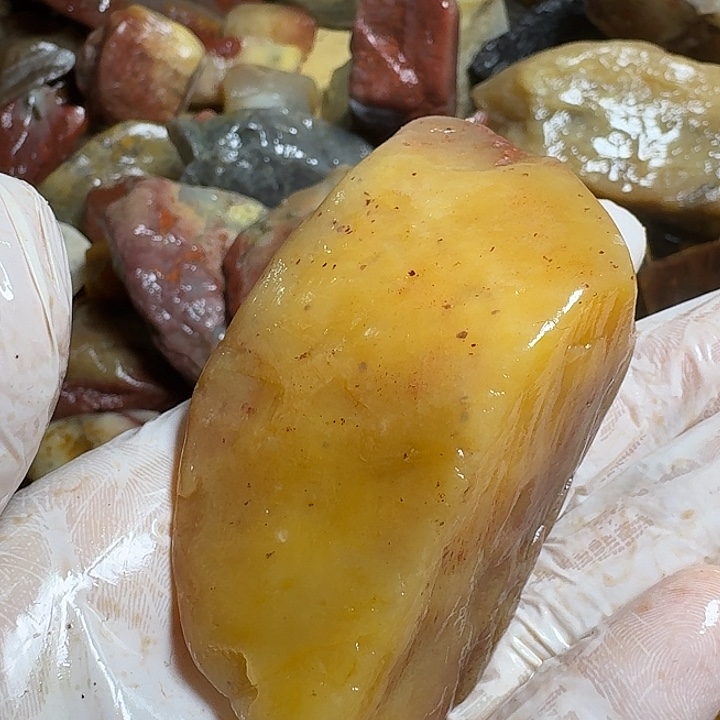 金***洲寿山石寿山石的颜色