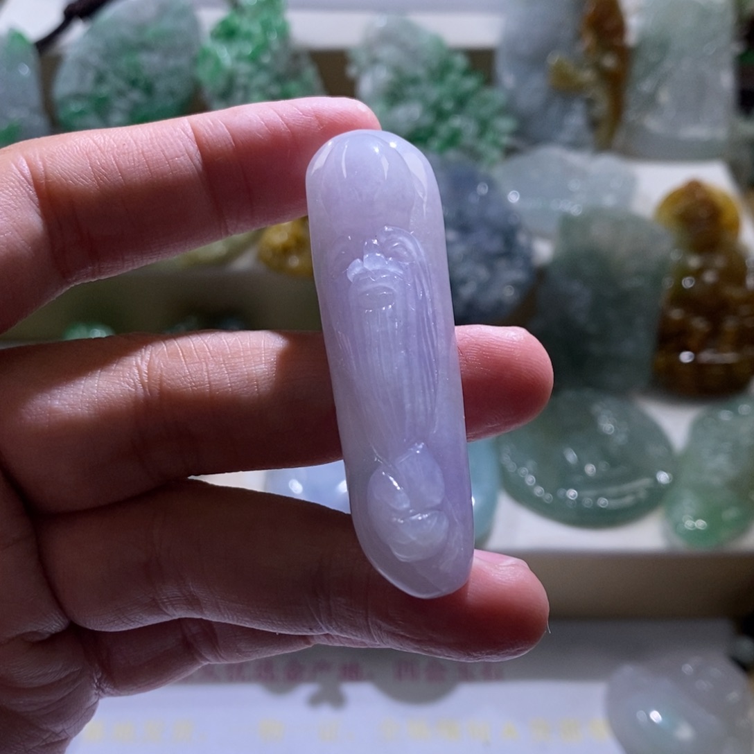 【闪购商品】翡翠颈饰未镶嵌寿星公