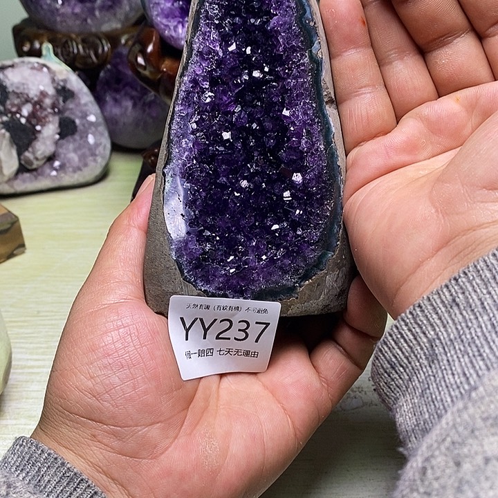 水晶天然水晶家居办公摆件未镶嵌