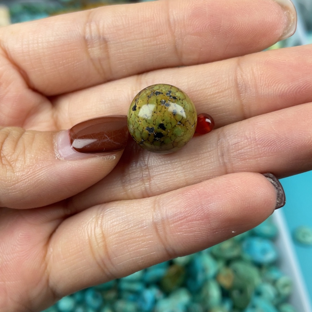 南红玛瑙未镶嵌配饰13.7