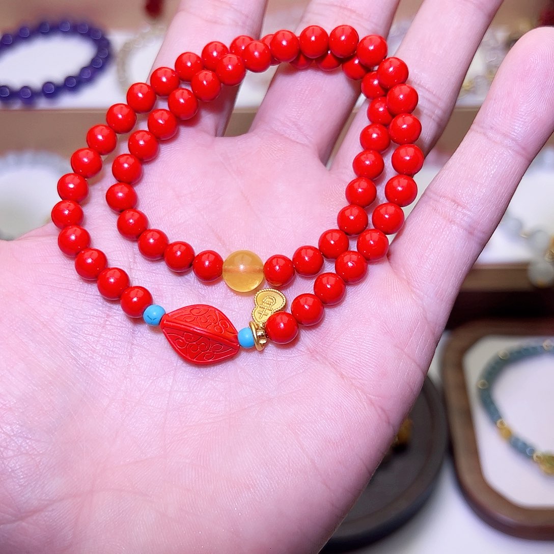 石英质玉手链未镶嵌