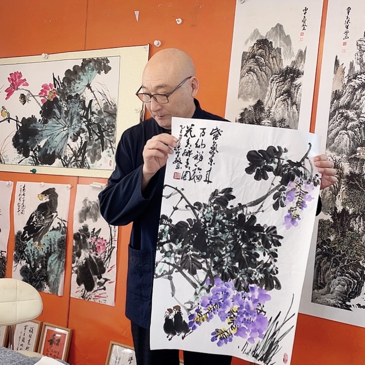 国画张圣敏先生纯手绘作品