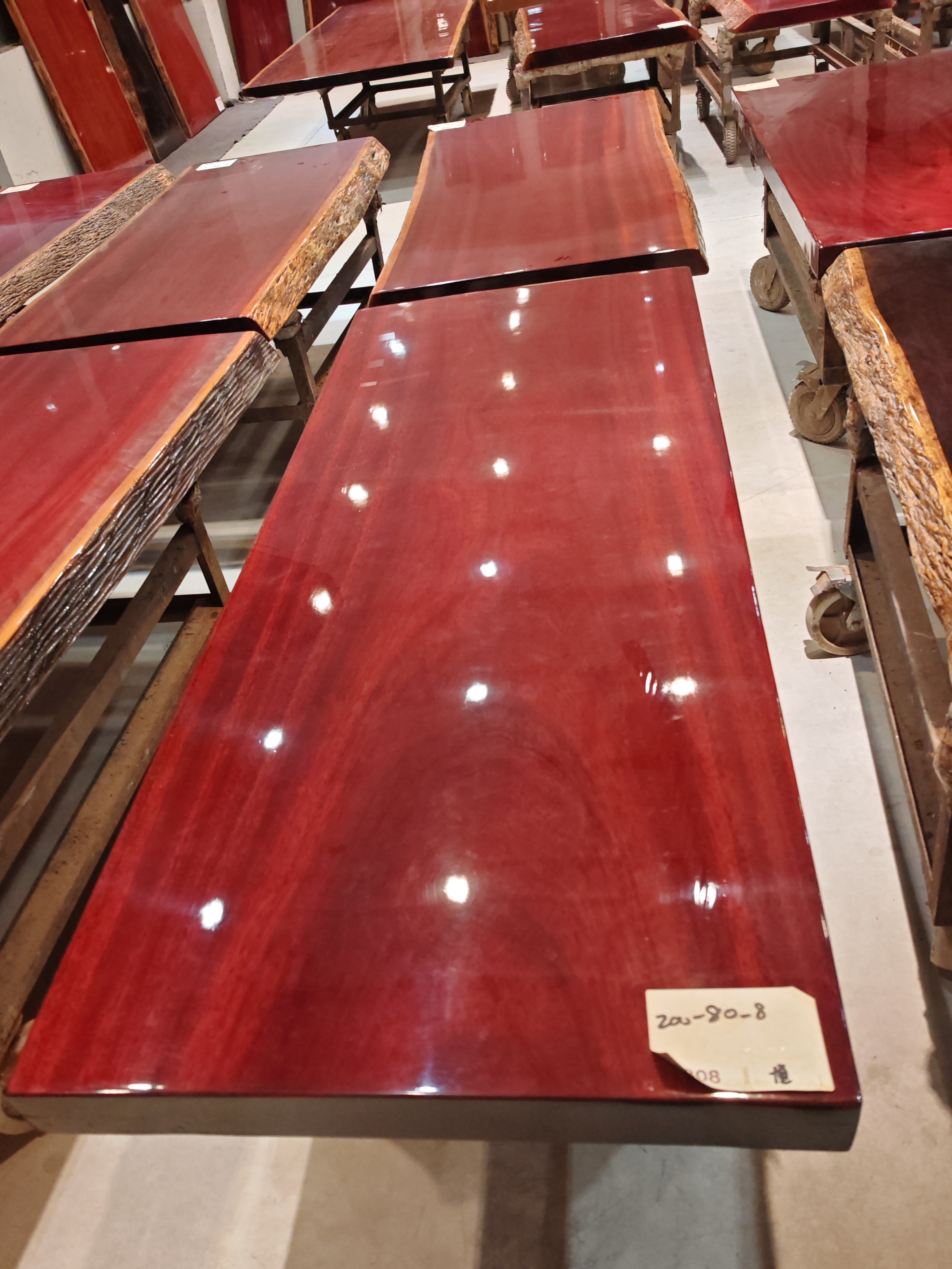 非洲进口整板纯原木大板桌，书桌、餐桌、茶桌