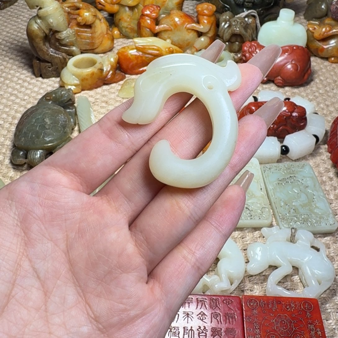 吊坠白玉菩提挂件