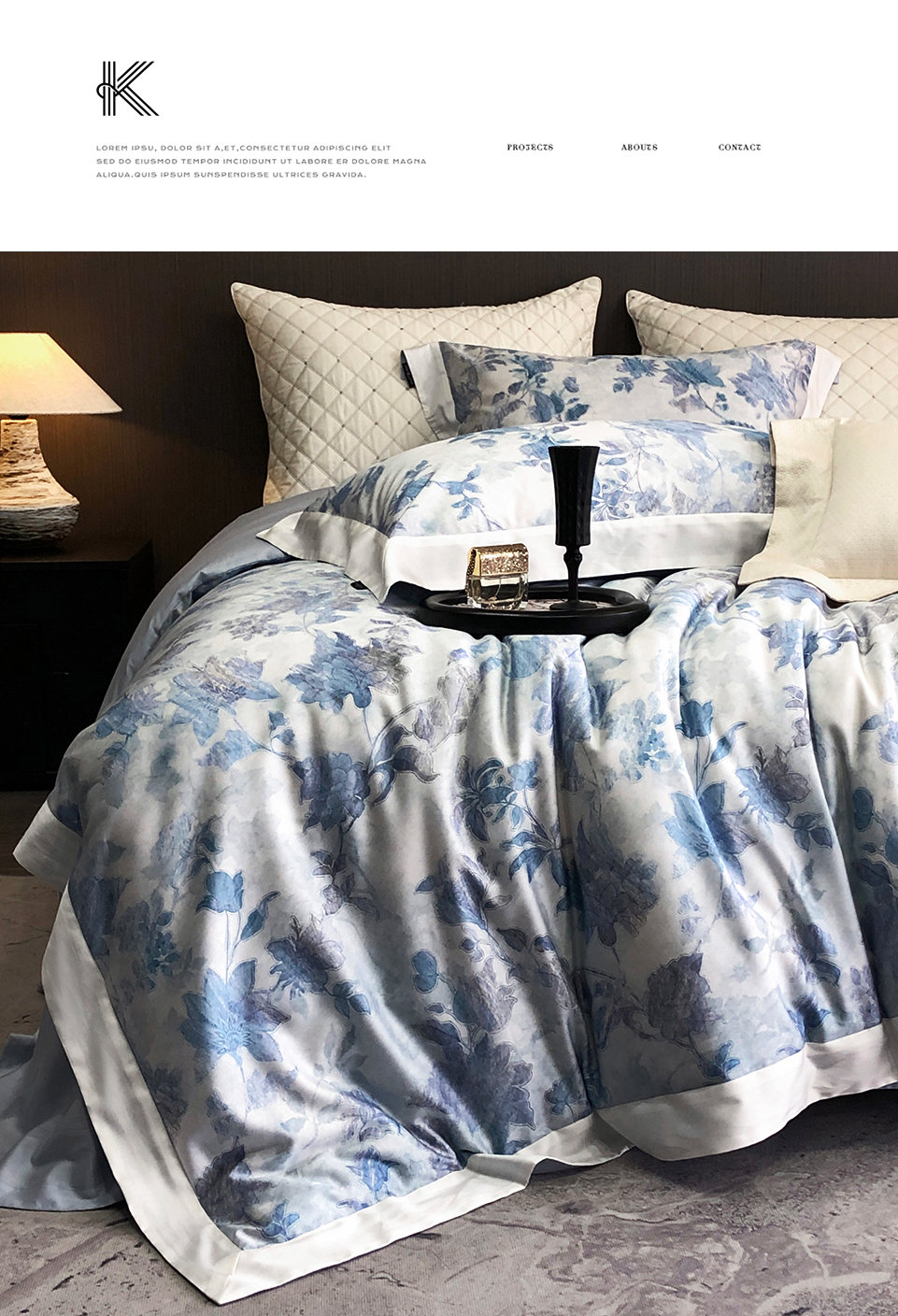 【亏】【春夏系列】卡诗兰顿 KASSLETON  梵高印象超细旦天丝棉四件套