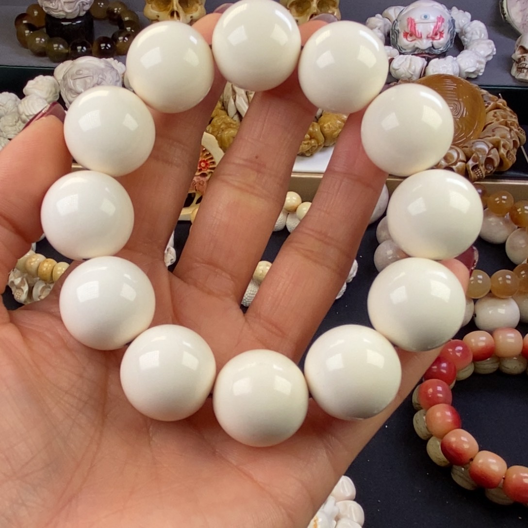 鹿骨把件好看好玩