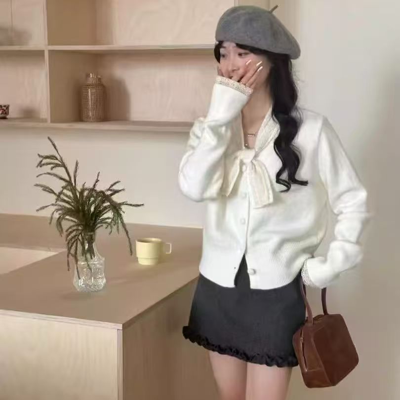 霖家专属-（727-749）甜美毛衣秋冬新款上衣毛衣