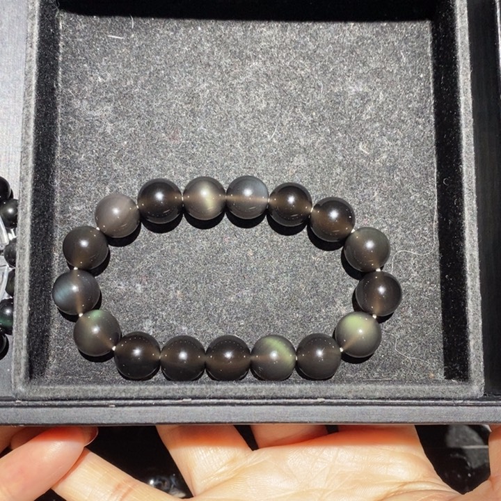 黑曜岩手链未镶嵌