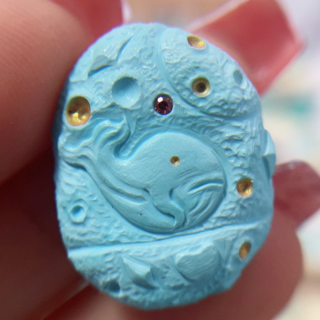 绿松石珠宝奇石未镶嵌