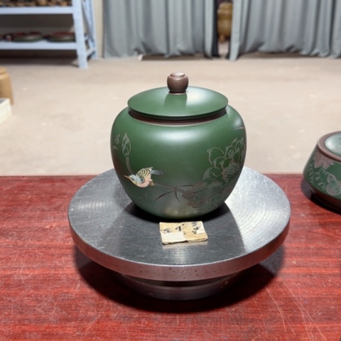 紫砂茶叶罐。。。。。。。。。。