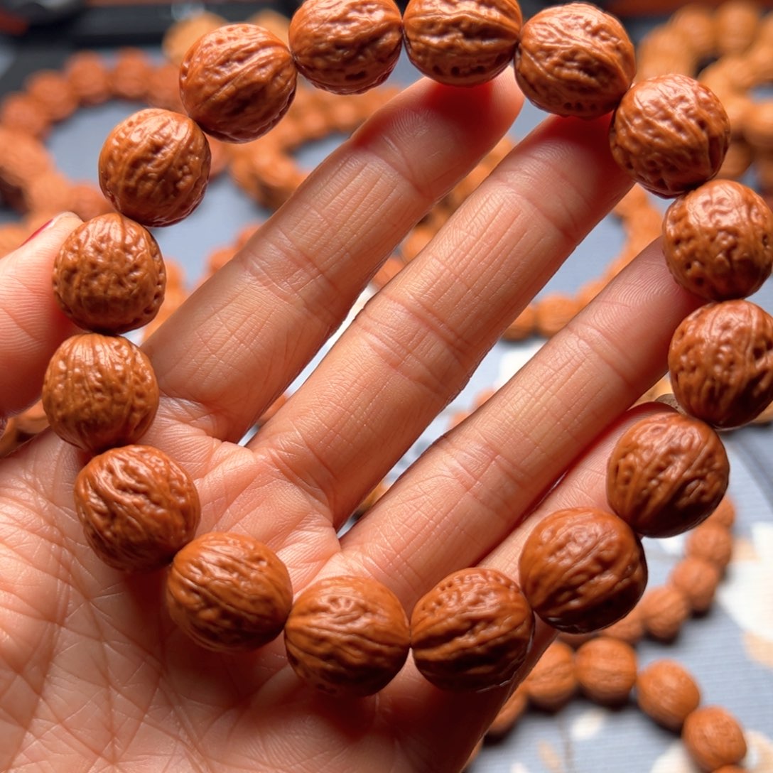文玩核桃手串1.5八棱