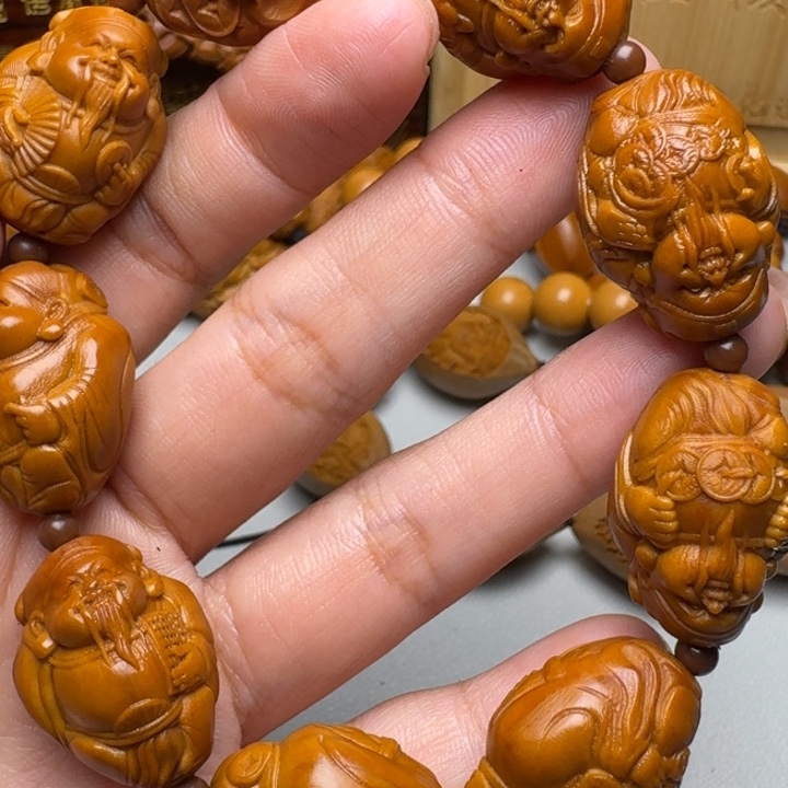 手串/手链橄榄核财神