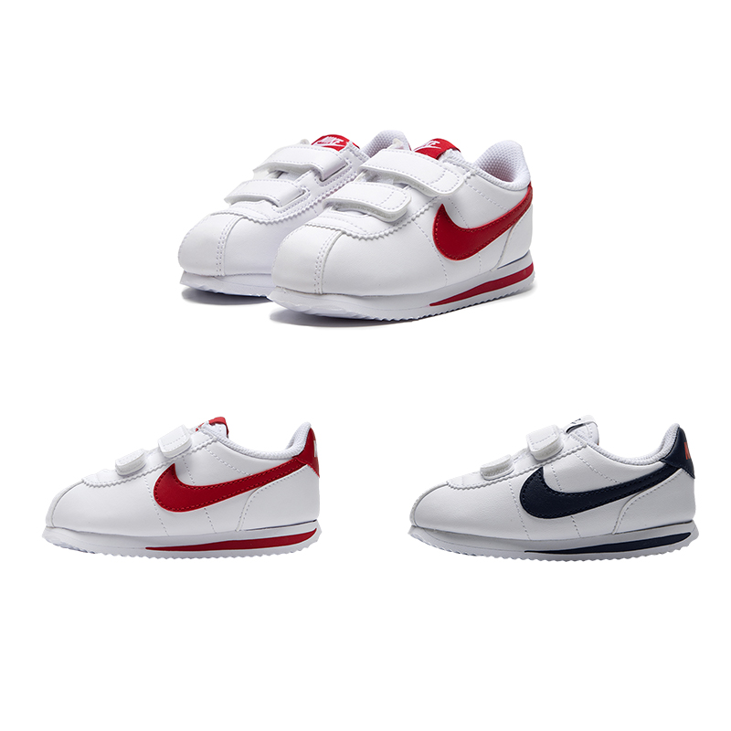 【达人专属】NIKE耐克童鞋休闲鞋新款魔术贴轻便透气缓震运动鞋子