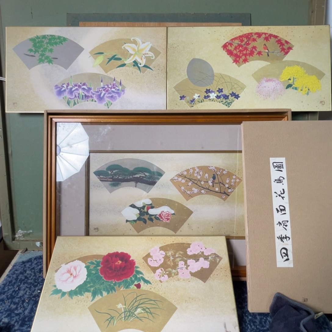 中古框画不退不换有些瑕疵