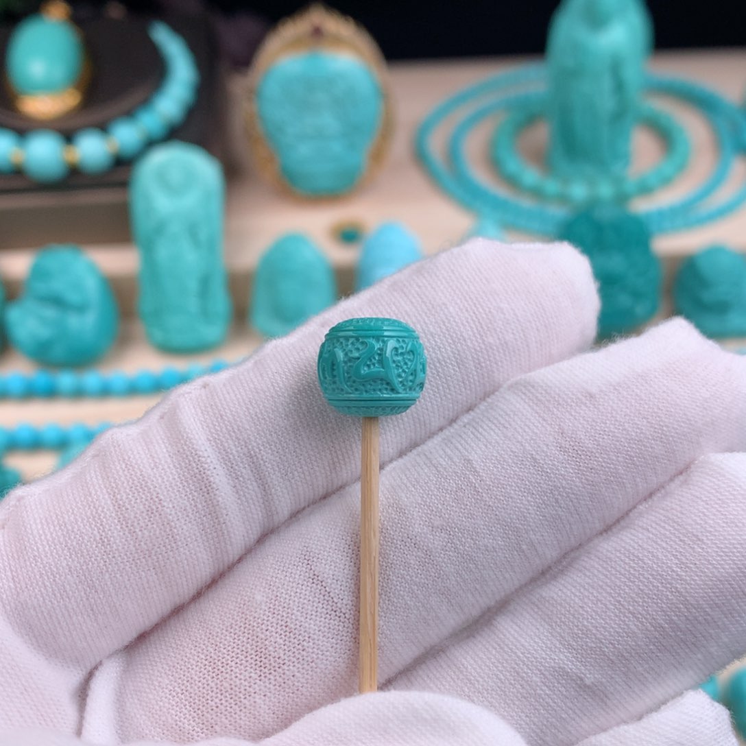 【闪购商品】绿松石珠宝半成品未镶嵌