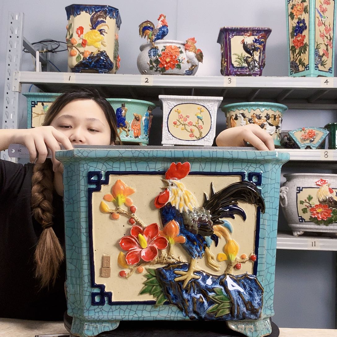 A*a实物拍摄湾盆石湾盆