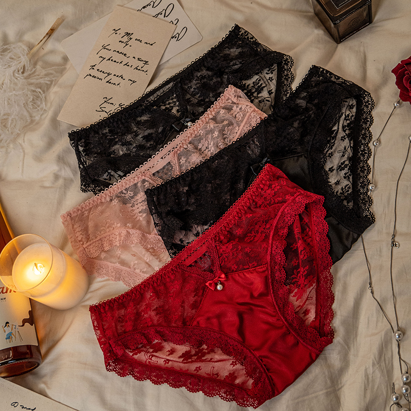 【90-210斤】大码内裤女性感时尚三角裤2条YX213