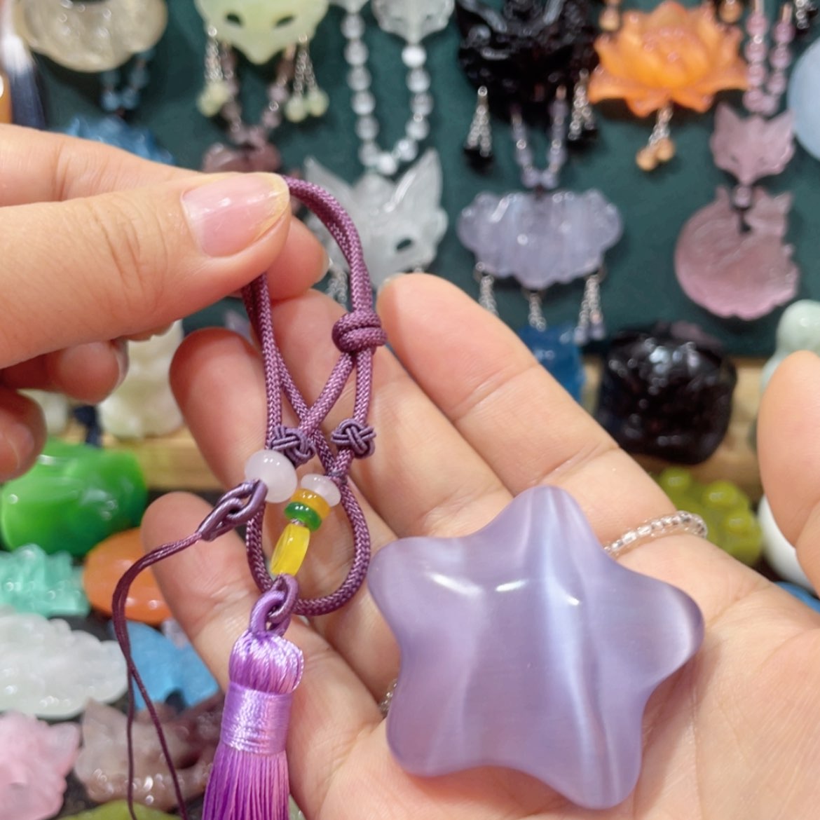 【闪购商品】未镶嵌岫玉颈饰5手把