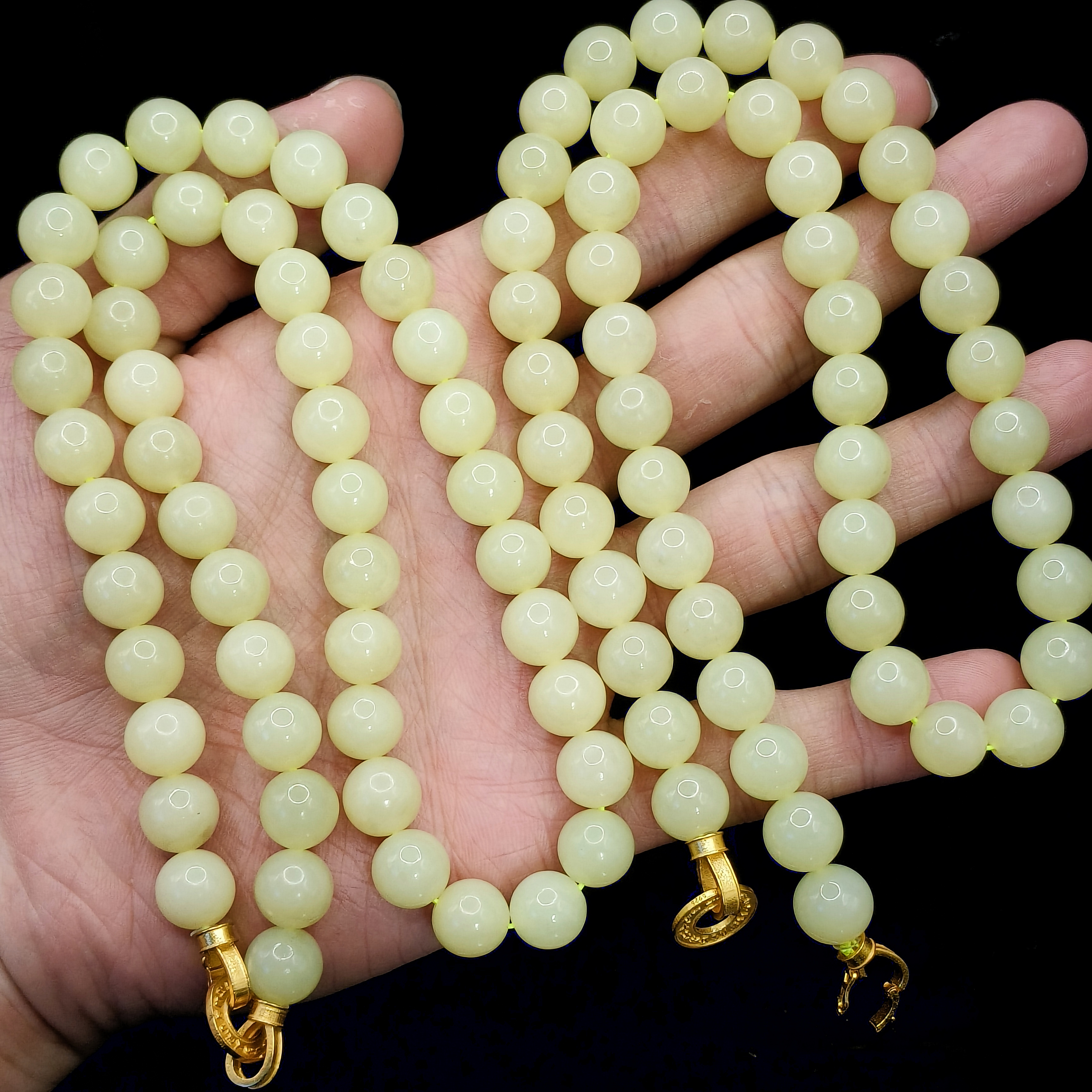 【李想精选】和田玉公主链H5【多样性发其一】约9mm