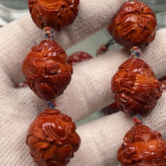 麋***路手串橄榄核橄榄核