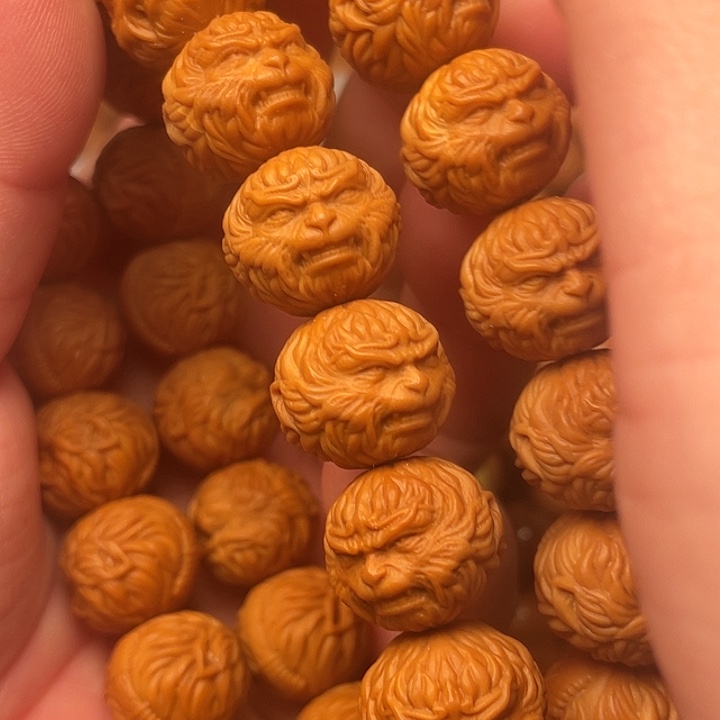 猴头核桃手串乐*黑神