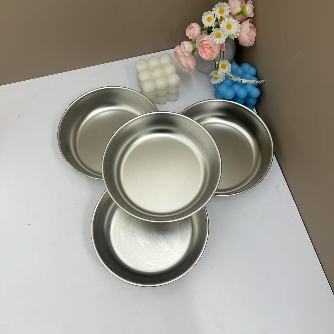 （微波炉专用）超高级加深圆盘4个高档家用款居家【汤姆粉丝专属】