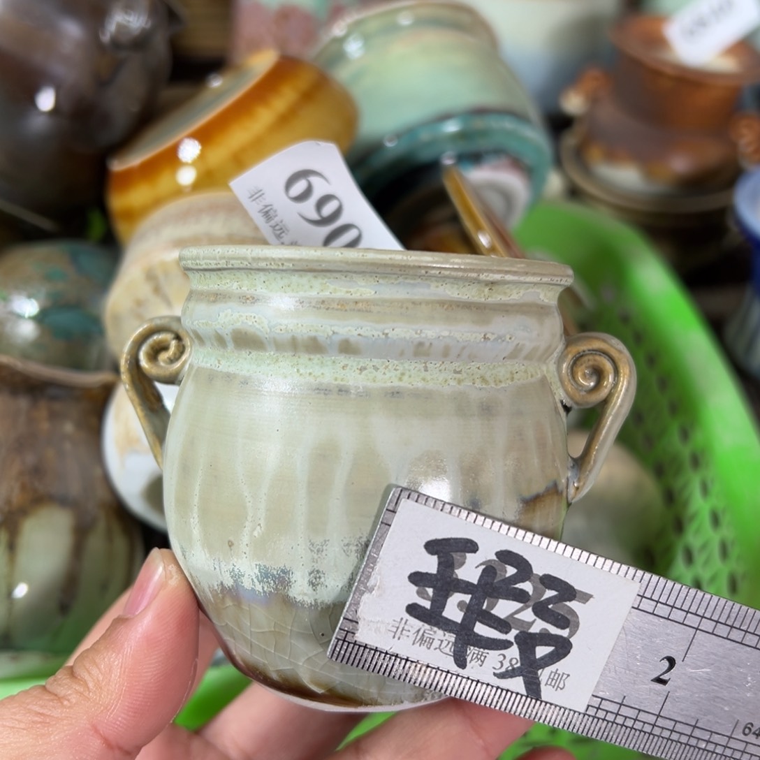 红陶景德镇手工花盆