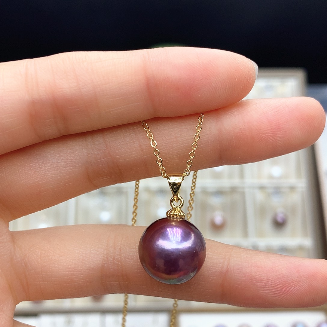 淡水珍珠颈饰合金