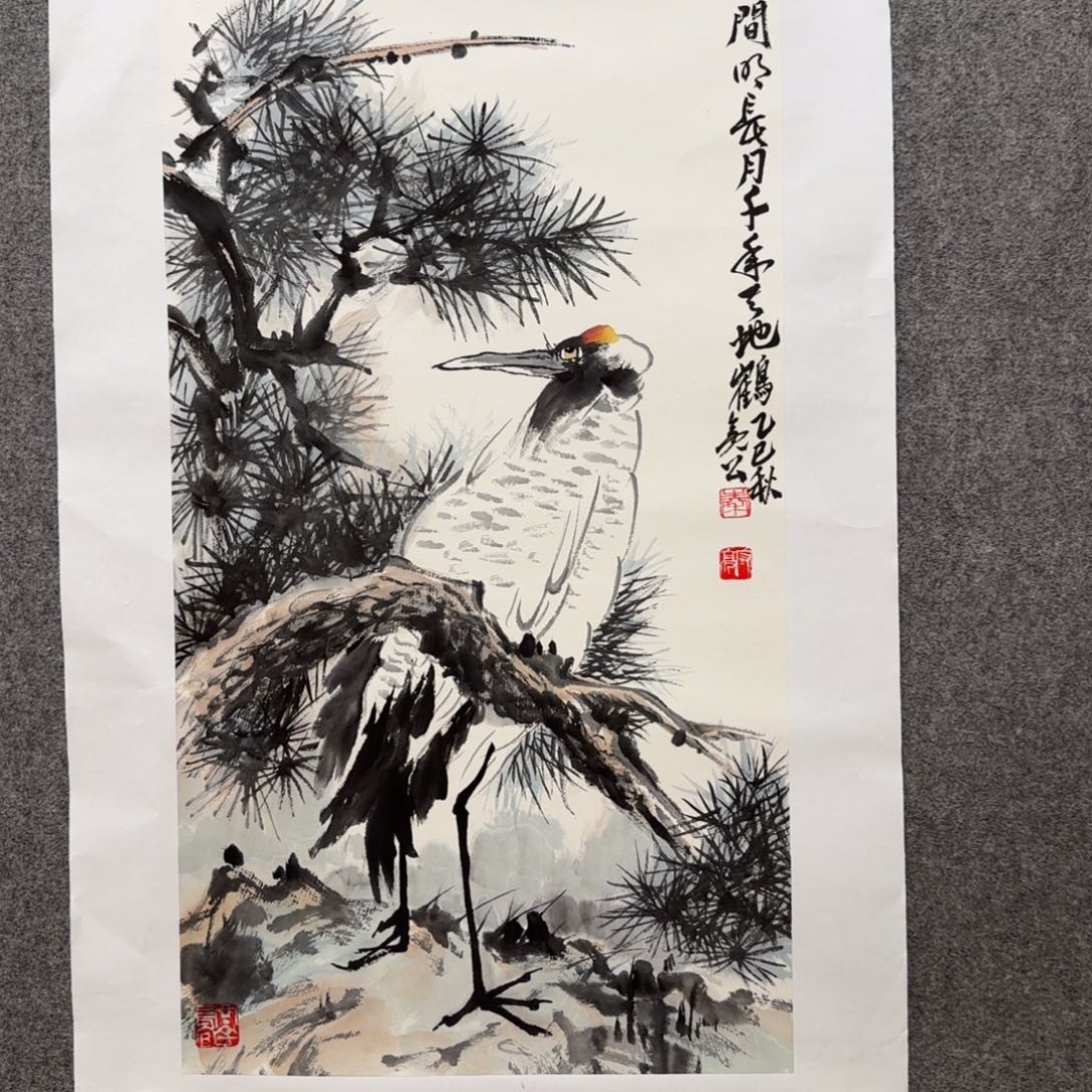 国画亮公老师手绘作品