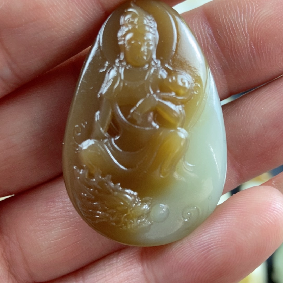 和田玉挂件未镶嵌