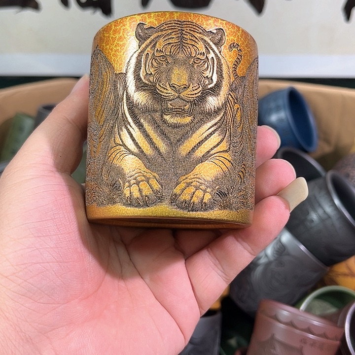茶杯紫砂全手工紫砂主人杯
