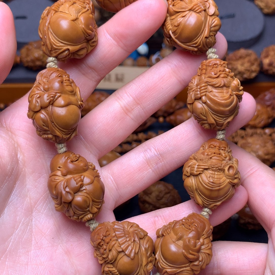 橄榄核手串/手链八星报喜