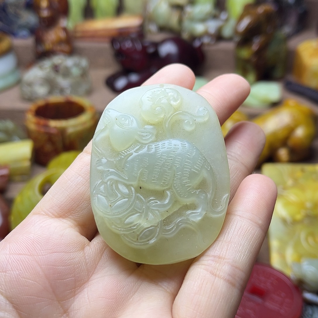 吊坠白玉菩提102。。
