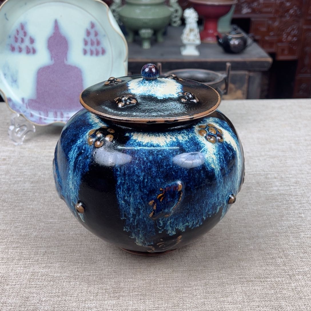 瓷片正能量陶瓷艺术品