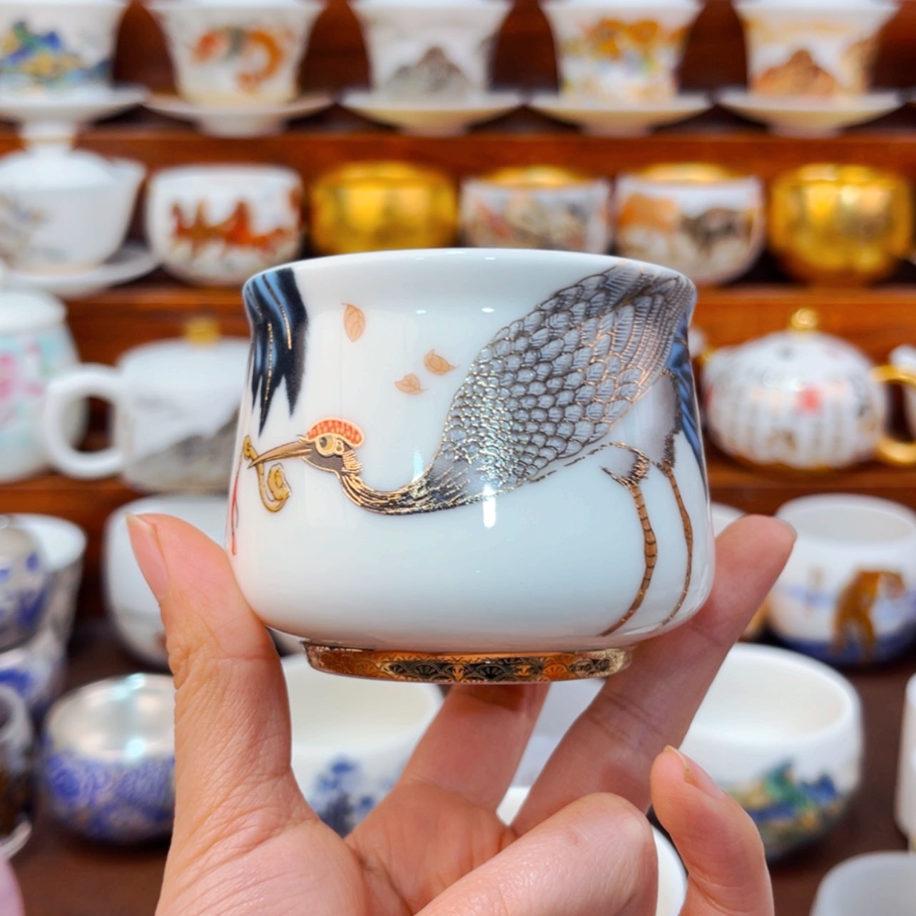 【闪购商品】高货羊脂玉瓷陶瓷茶具