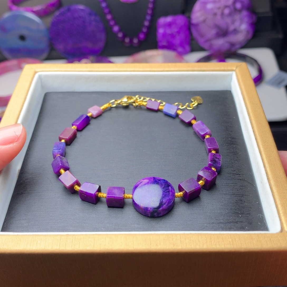 苏纪石（舒俱来）手链未镶嵌