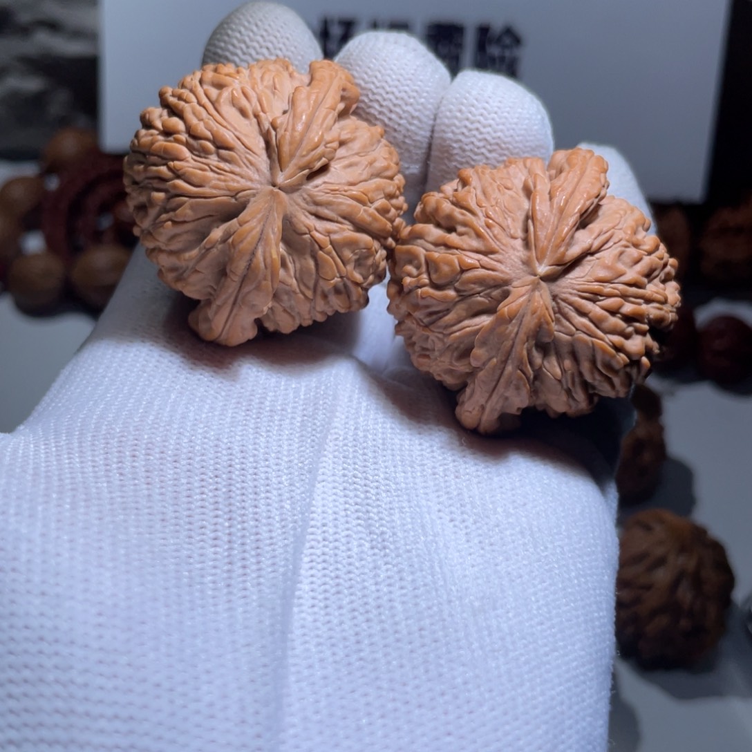 文玩核桃吊坠40号全品42球白