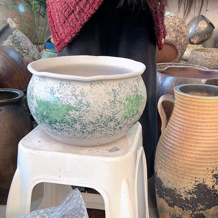 正品口27高18花盆……