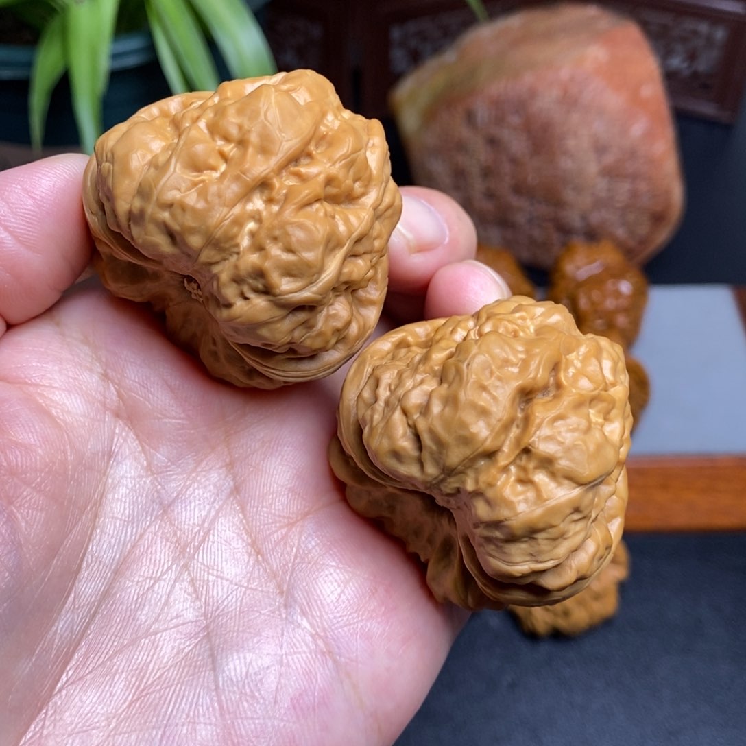 把件文玩核桃43蛤蟆头